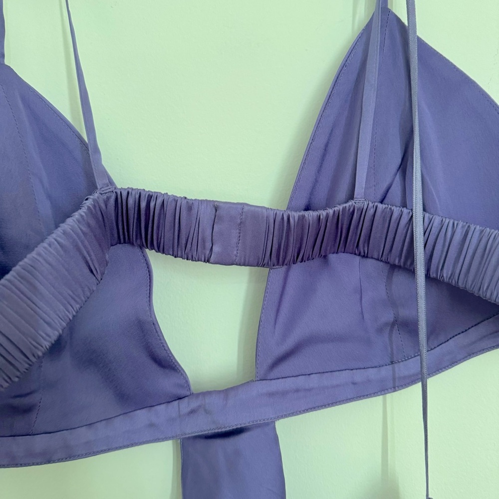 Cult Gaia Raisa Gown in Lilac Purple - Picture 8 of 14